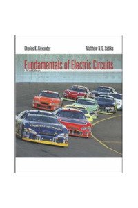 Fundamentals Of Electric Circuits (3rd Ed) Alexander, Sadiku)